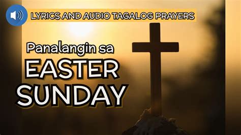 Easter Sunday in Tagalog.